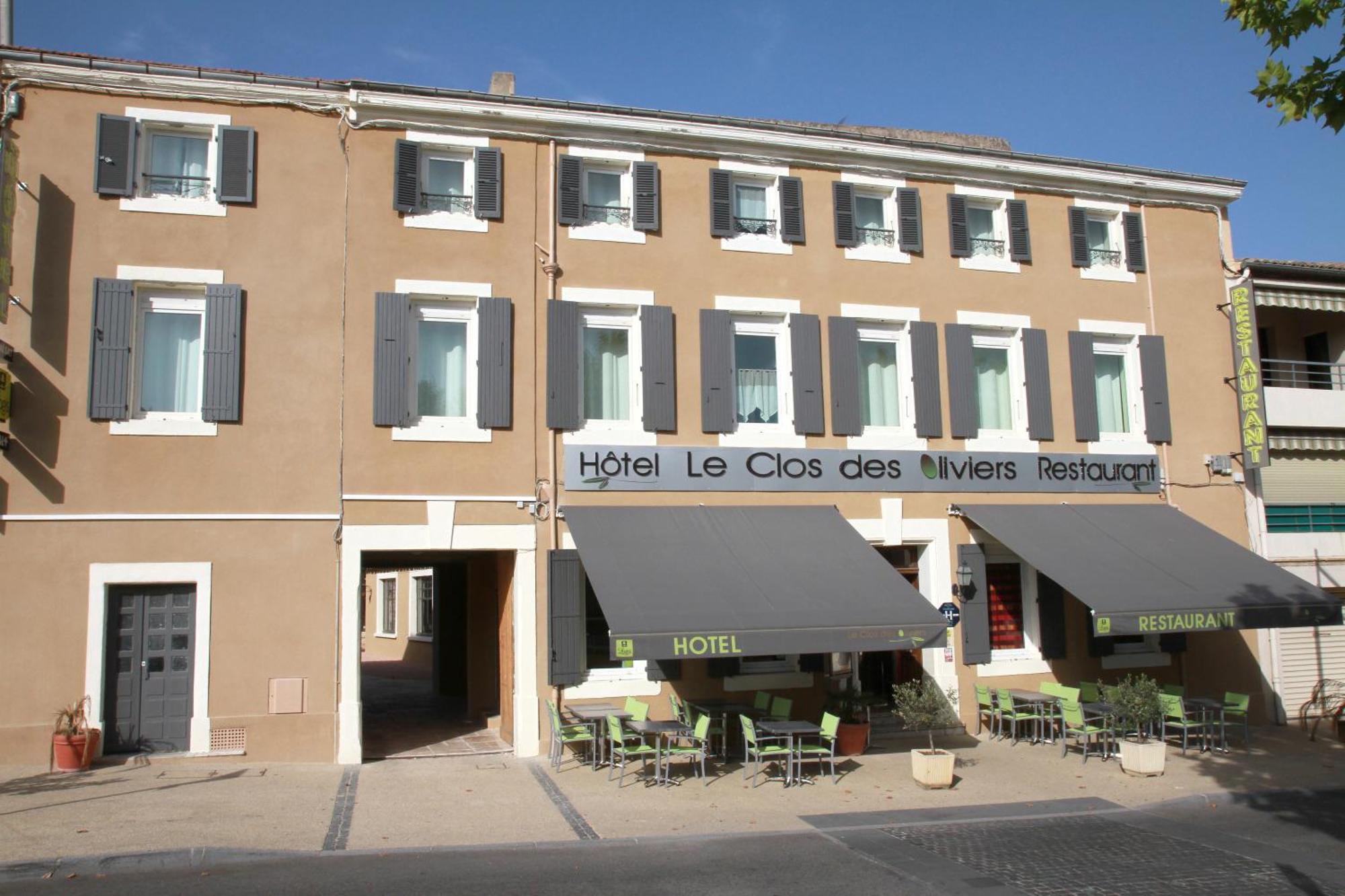Logis Hotel Le Clos Des Oliviers Bourg-Saint-Andéol Dış mekan fotoğraf